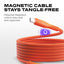 Statik MagStack Pro Magnetic 100w Cable USB-C to USB-C 90cm - Orange