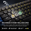 CORSAIR VANGUARD AIR 99 Wireless Optical Mechanical Gaming Keyboard - Black