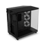 NZXT H6 Flow RGB (2023) Compact Dual-chamber ATX Case with RGB Fans - All Black