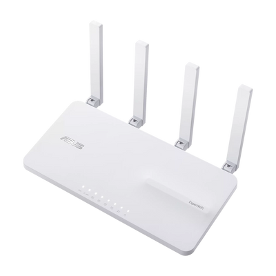 ASUS EXPERT WIFI EBR63 AX3000 Dual-Band WiFi 6 (802.11ax) AIO Access Point With Router - White