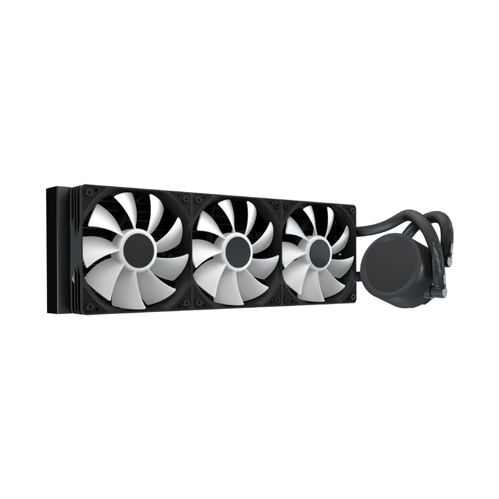 AeroCool Abyss L360R Digi Liquid Cooler - Black
