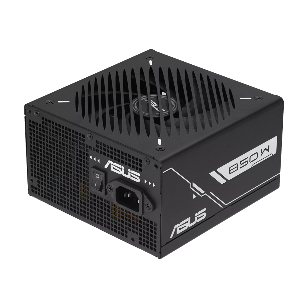 ASUS PRIME 850G 850W Fully modular PCIe 5.1 ATX 3.1 80 Plus Gold Power Supply - Black