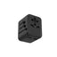 Porodo Dual USB-A Universal Travel Adapter 2.4A - Black