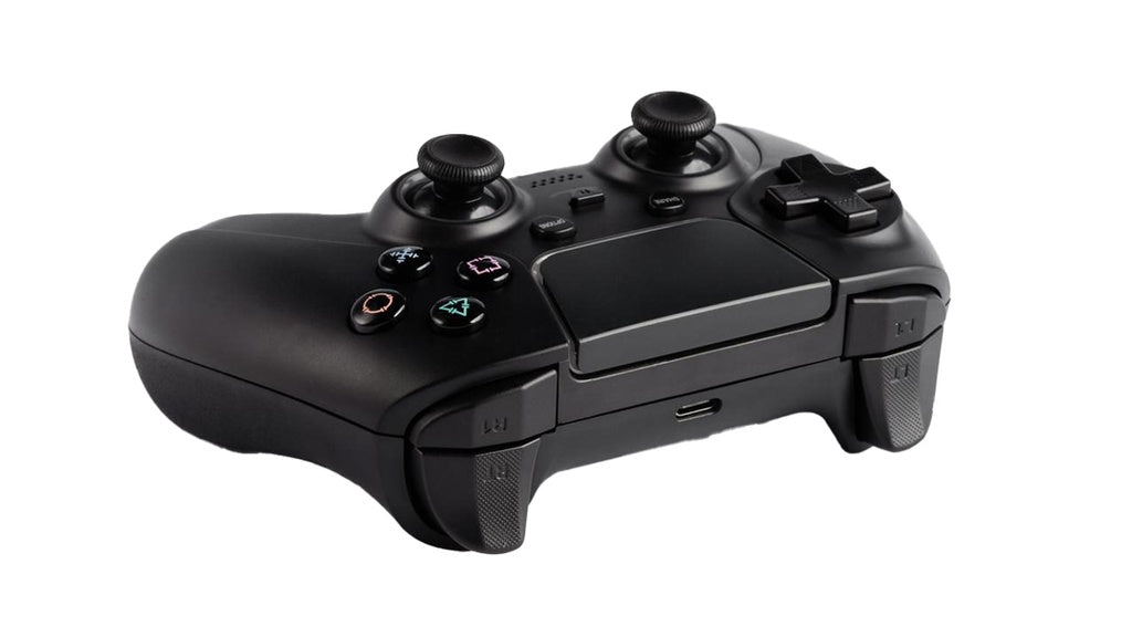 Porodo Gaming PS4 Wireless Controller With Macro & Turbo Keys - Black