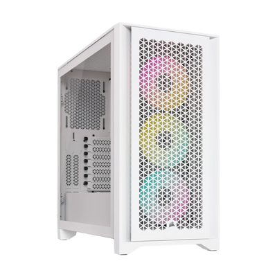 CORSAIR 4000D RGB Airflow Case - White