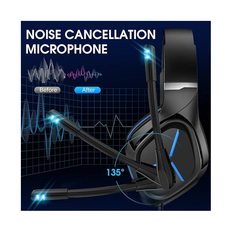 Nulliplex N1 Gaming Headphones - Blue