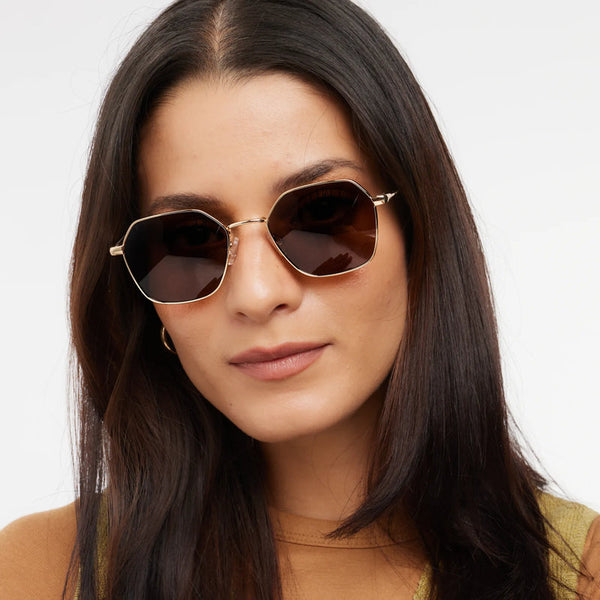 Barner Trastevere Sunglasses - Bright Gold