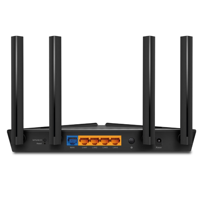TP-Link AX3000 Dual Band Gigabit Wi-Fi 6 Router - 574Mbps / LAN / WAN / Black