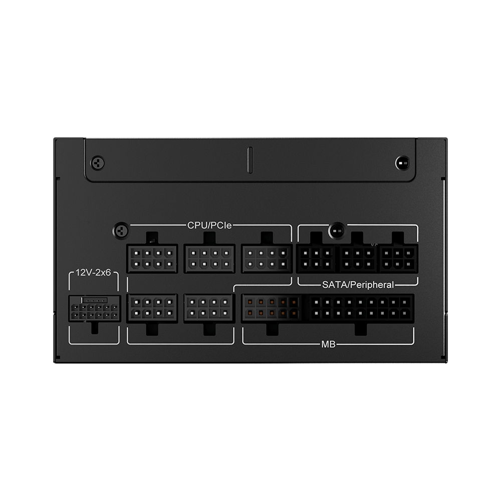 APNX MAX G1 Full Modular PCIE 5.1 ATX 3.1 80 Plus Gold Power Supply - 1000W / Black