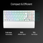 ASUS ROG STRIX SCOPE II 96 RGB Wireless Mechanical Gaming Keyboard Arabic - White