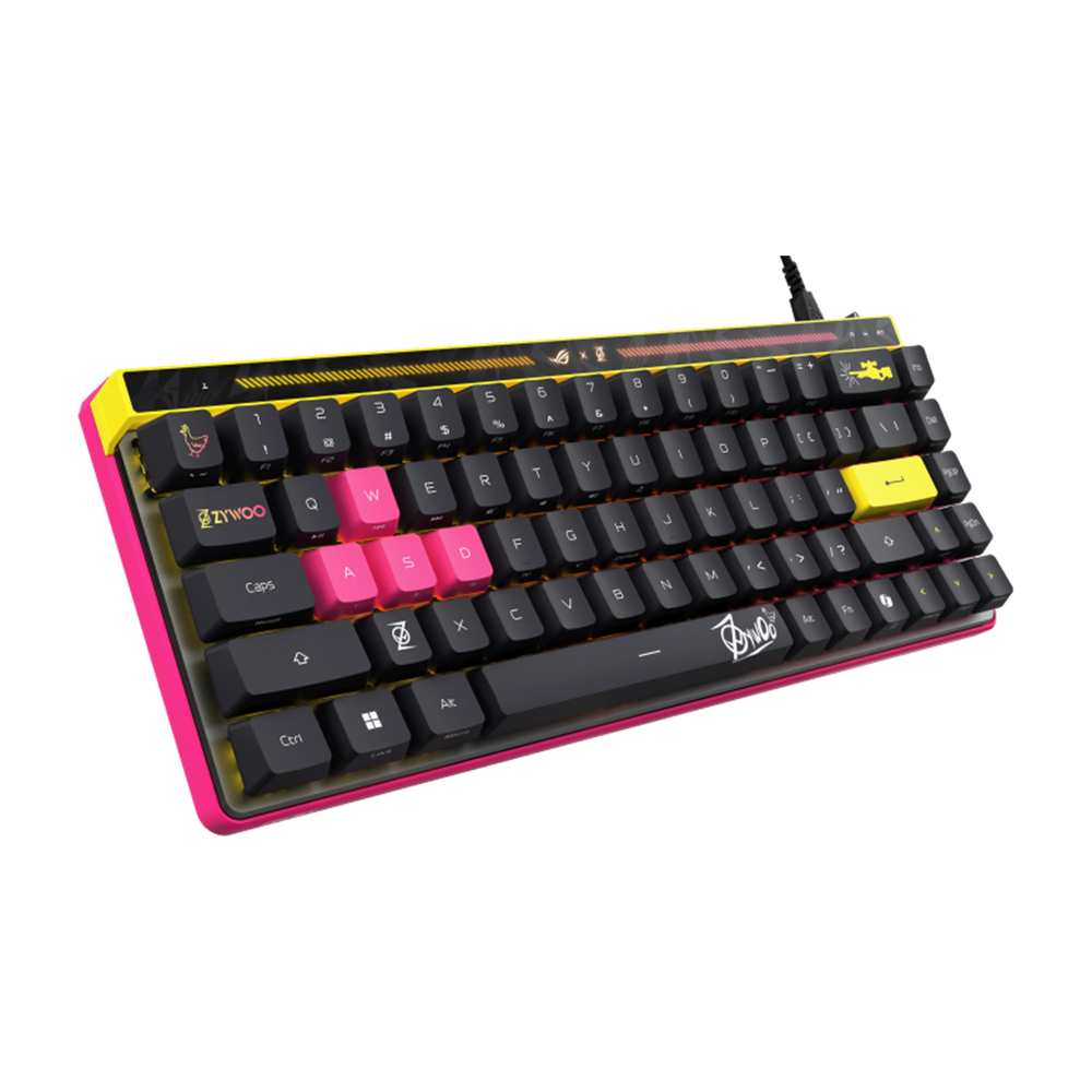 ASUS ROG FALCHION ACE HFX ZywOo Edition Wired Gaming Keyboard - Black