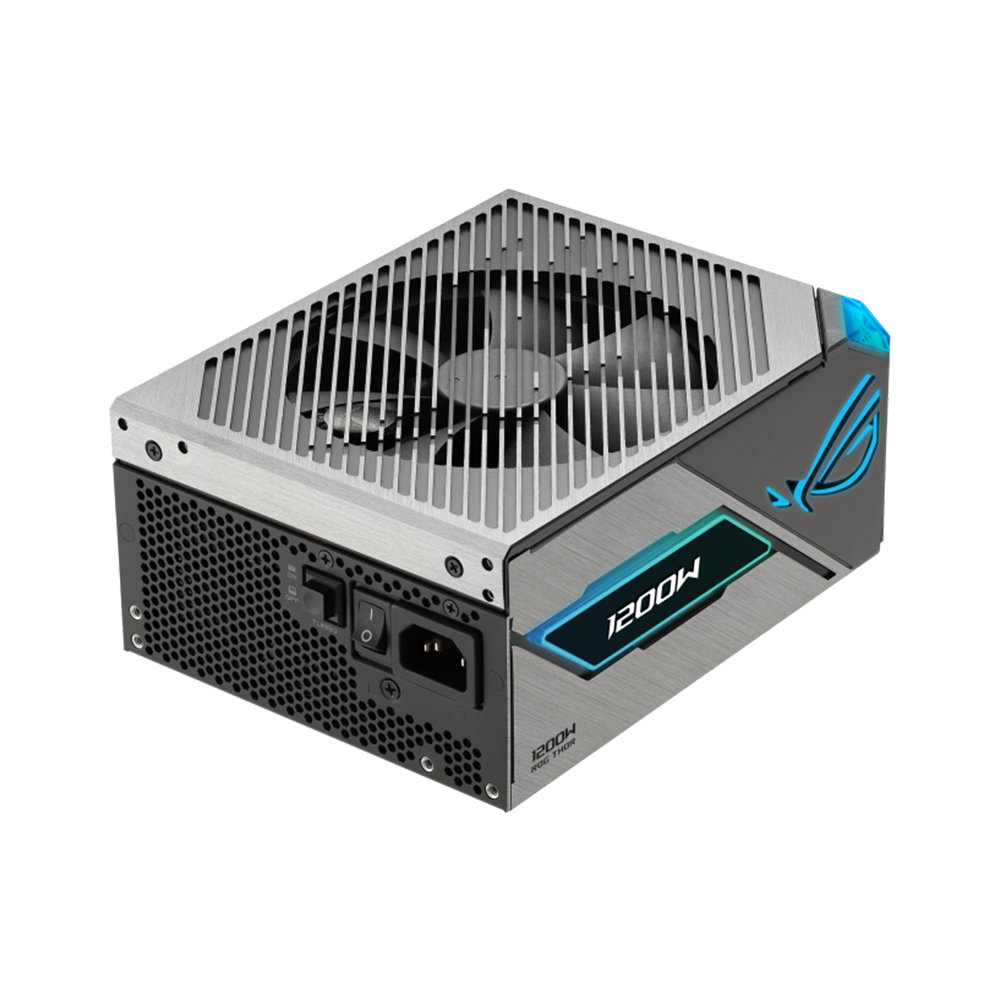 ASUS ROG THOR ATX 3.1 PCIe Gen 5 80 Plus Platinum Power Supply - 1200W / Black