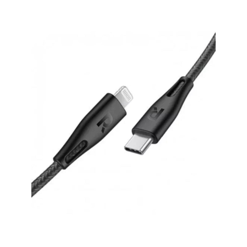 RAVPower RP-CB1017 Type-C to Light Cable 1.2m - Nylon Black