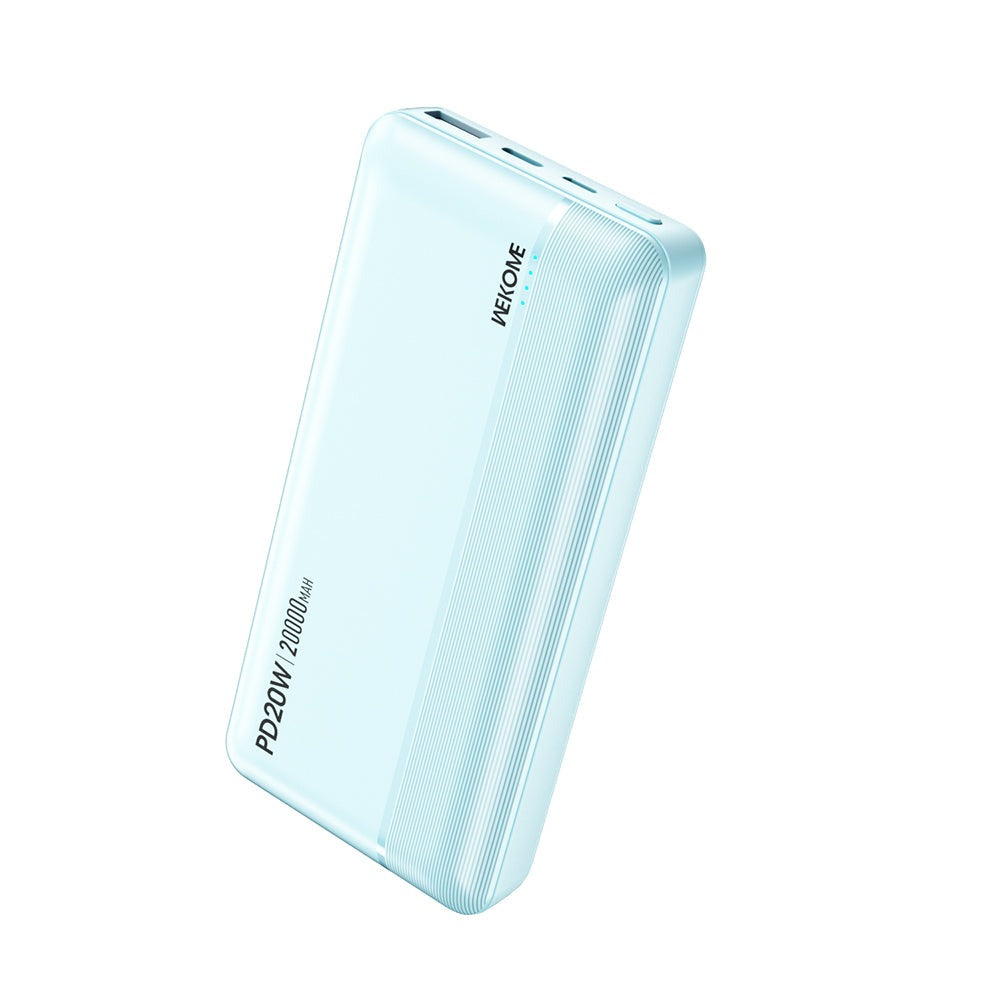 WEKOME WP-04 Tidal Energy Series 20000mAh 20W Fast Charge Power Bank - Blue