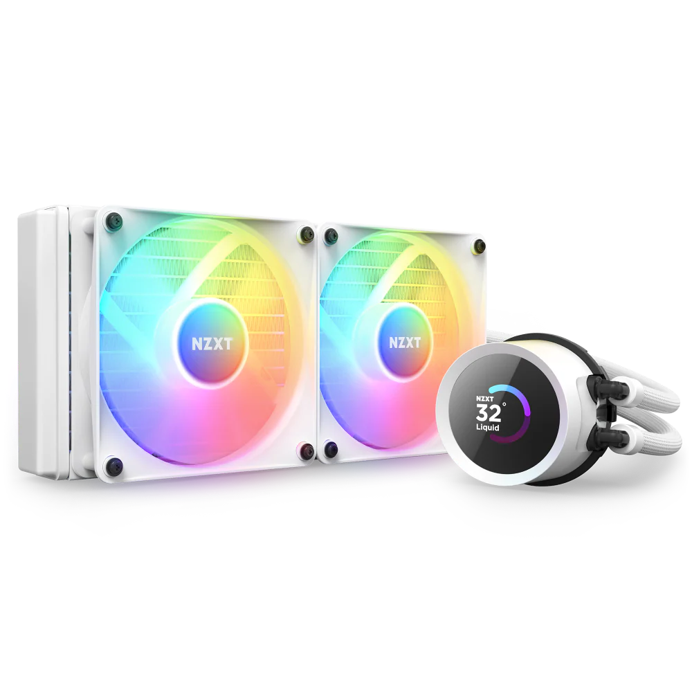 NZXT Kraken 240 RGB V2 AIO liquid cooler - 240mm / White