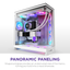NZXT H9 Flow RGB+ (2025) Dual-Chamber Mid Tower Case With RGB Fans & Control Hub - All White