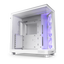 NZXT H6 Flow RGB (2023) Compact Dual-chamber ATX Case with RGB Fans - All White