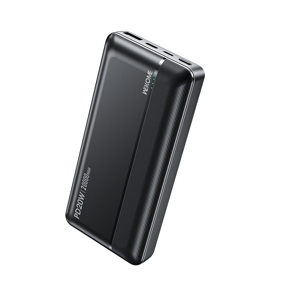 WEKOME WP-04 Tidal Energy Series 20000mAh 20W Fast Charge Power Bank - Black