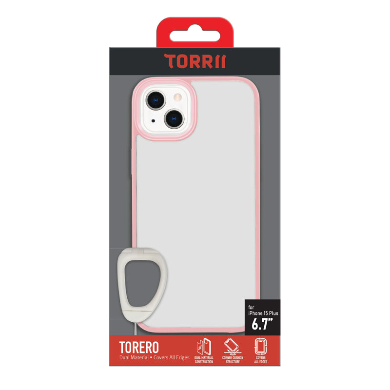 Torrii Torero Case Anti-Bacterial Coating - iPhone 15 Plus / 14 Plus / Pink