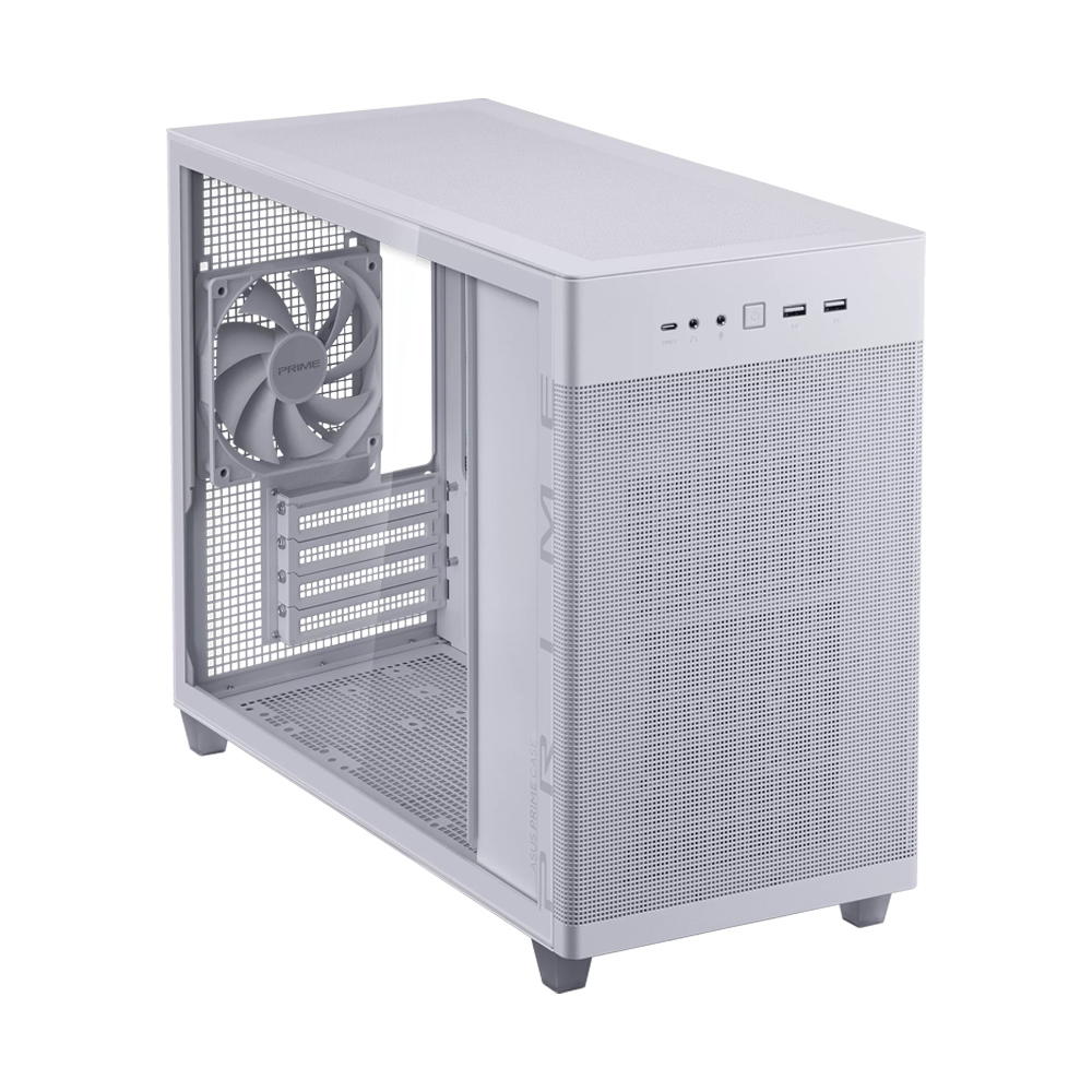 ASUS Prime AP201 Micro-ATX Case - White