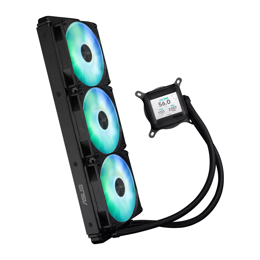 ASUS PRIME 360 ARGB LCD Liquid Cooler  - Black