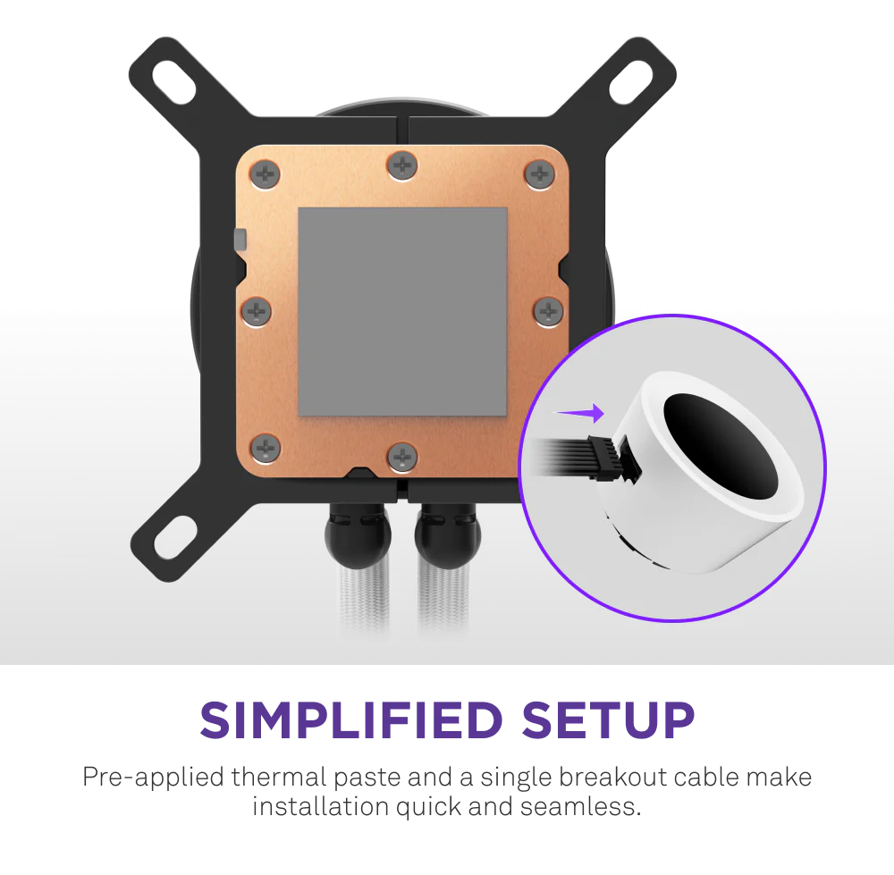 NZXT Kraken 360 RGB V2 AIO Liquid Cooler - 360mm / White
