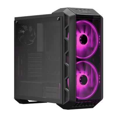 Cooler Master MasterCase H500 ARGB Mid Tower Case - Black
