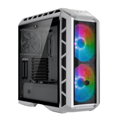 Cooler Master Master Case H500P ARGB Mesh Mid Tower Case - White