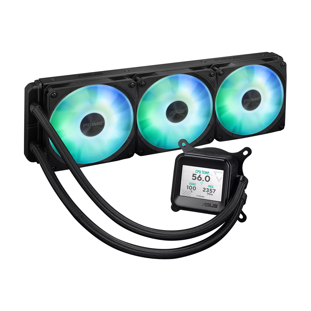 ASUS PRIME 360 ARGB LCD Liquid Cooler  - Black