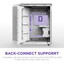 NZXT H9 Flow RGB+ (2025) Dual-Chamber Mid Tower Case With RGB Fans & Control Hub - All White