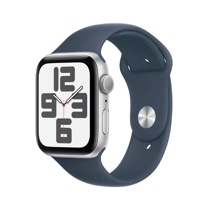 Apple Watch SE (2nd Gen) with Sport Band - LTPO OLED / 44mm / Medium/Large / Bluetooth / Wi-Fi / Storm Blue