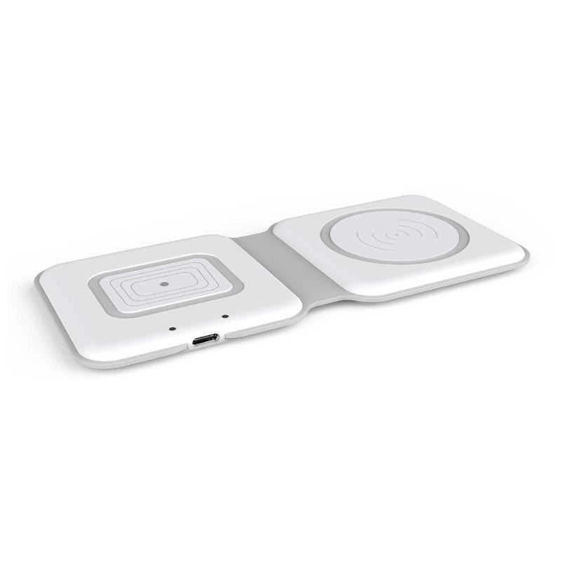 Swiss Military MagSafe Power Portable 2 in 1 Wireless Charger - White