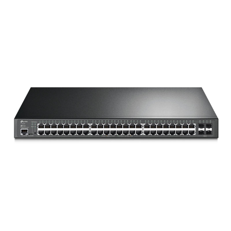 TP-Link (TL-SG3452P) JetStream 52-Port Gigabit L2+ Managed Switch with 48-Port PoE+ - 104 Gbps / LAN