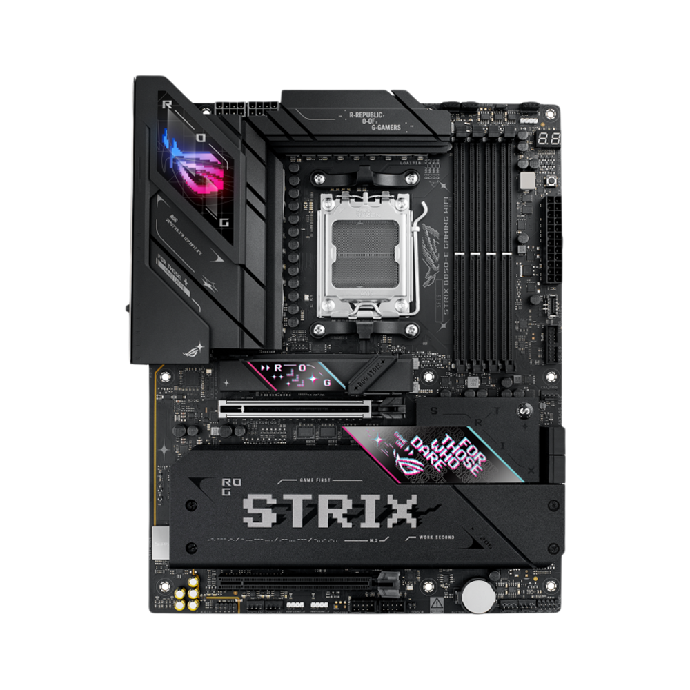 ASUS ROG STRIX B850-E Gaming Motherboard - DDR5 / Wi-Fi / Bluetooth / HDMI / DisplayPort / USB- Black