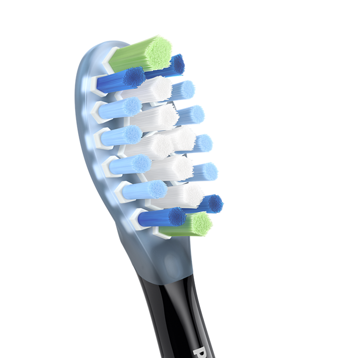 Philips Sonicare C3 Premium Plaque Brush Heads - Black