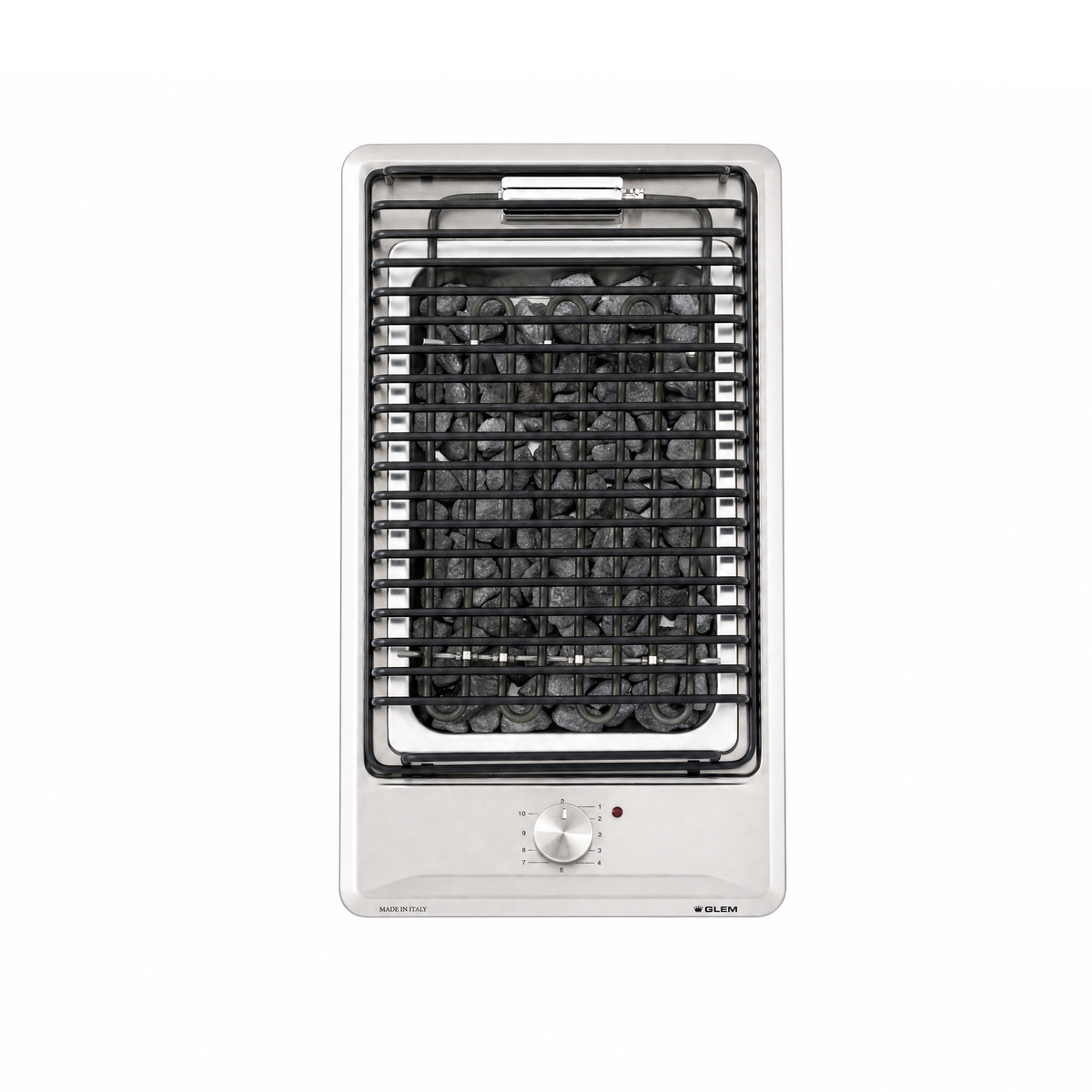 Glemgas Built-In Electric Barbecue Grill 30cm, GLGT3BIX - Stainless Steel
