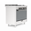 Glemgas Gas Cooker 5 Burners 100X60cm, GLMQ1634RI01UT