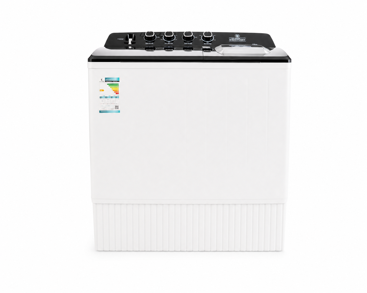 Westpoint Twin Tub Washing Machine with Pump, 18Kg WPWTX-1824
