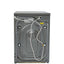 Westpoint Front Load Washer, 9Kg, Inverter, Silver - WPWMT-914A25.D