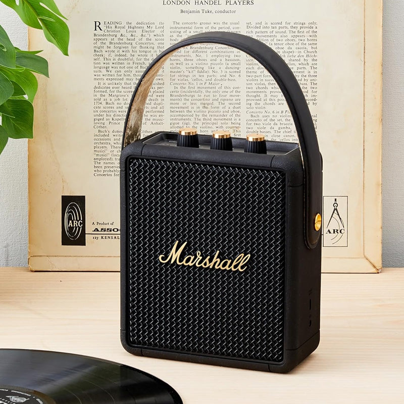 Marshall Stockwell II Wireless Bluetooth Portable Speaker - Black