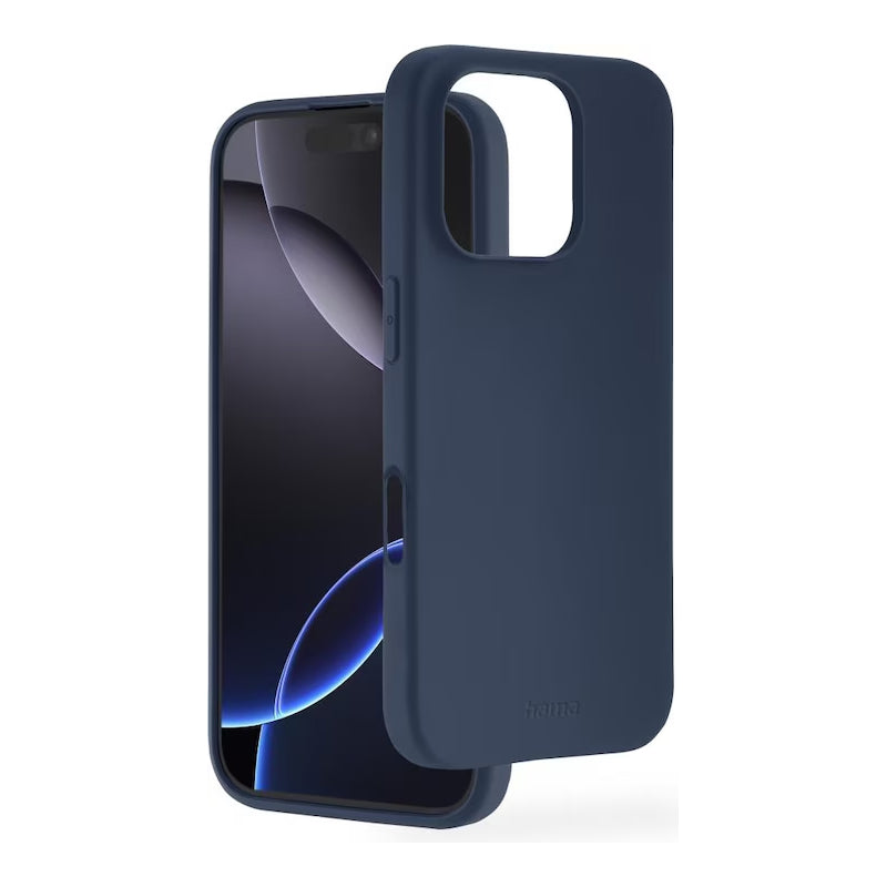 Hama ’Fantastic Feel’ Mobile Phone Case for Apple iPhone 16 Pro Max - Blue Accessories > Mobiles & Tablets > Mobiles >