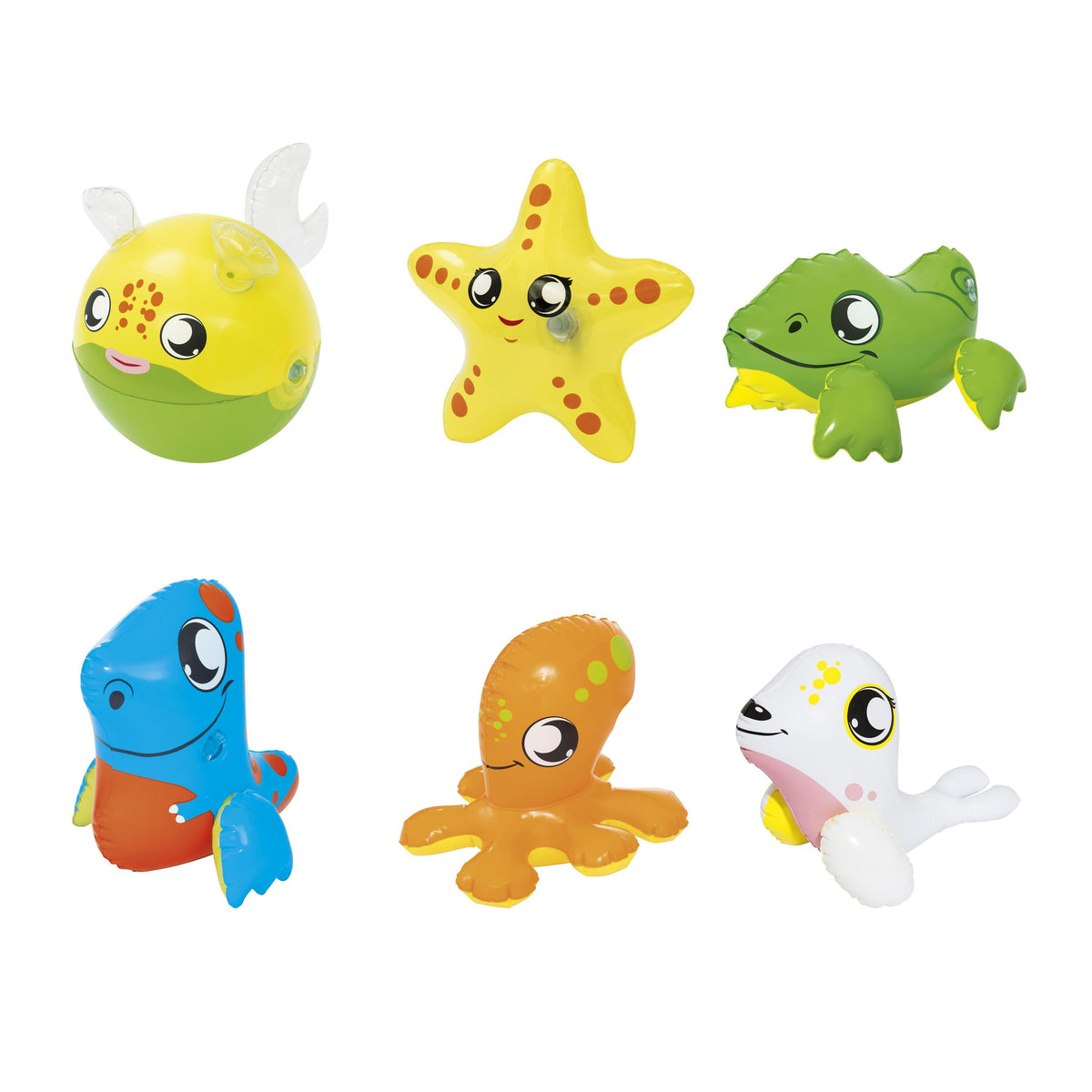 Bestway Bath Puffy Pals - Age 4M+