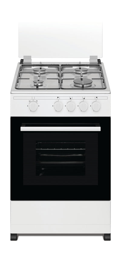 Wansa 4 Burners Floor Standing Gas Cooker, 50x50cm, WCT4403XW