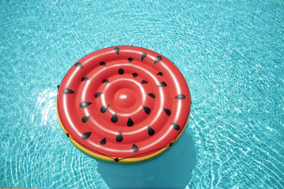 Bestway 1.88m Watermelon Island (Contents: One Island, Heavy-Duty Repair Patch)