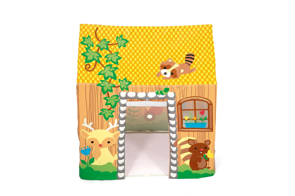 Bestway 1.02M X 76Cm X 1.14M Backyard Cabin Play House (Contents:1 Play House, 1 Frame) Age 2+