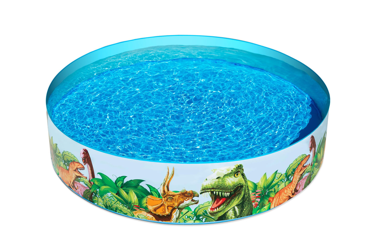 Bestway 1.83m x h38cm dinosaur fill'n fun (contents:1 pool, repair patch) age 2+