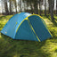 Bestway (2.10m+1.00m) x 2.40m x 1.30m activeridge 4 tent (tent, carry bag, fifteen pegs, two layers, 600mmh20)