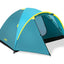Bestway (2.10m+1.00m) x 2.40m x 1.30m activeridge 4 tent (tent, carry bag, fifteen pegs, two layers, 600mmh20)