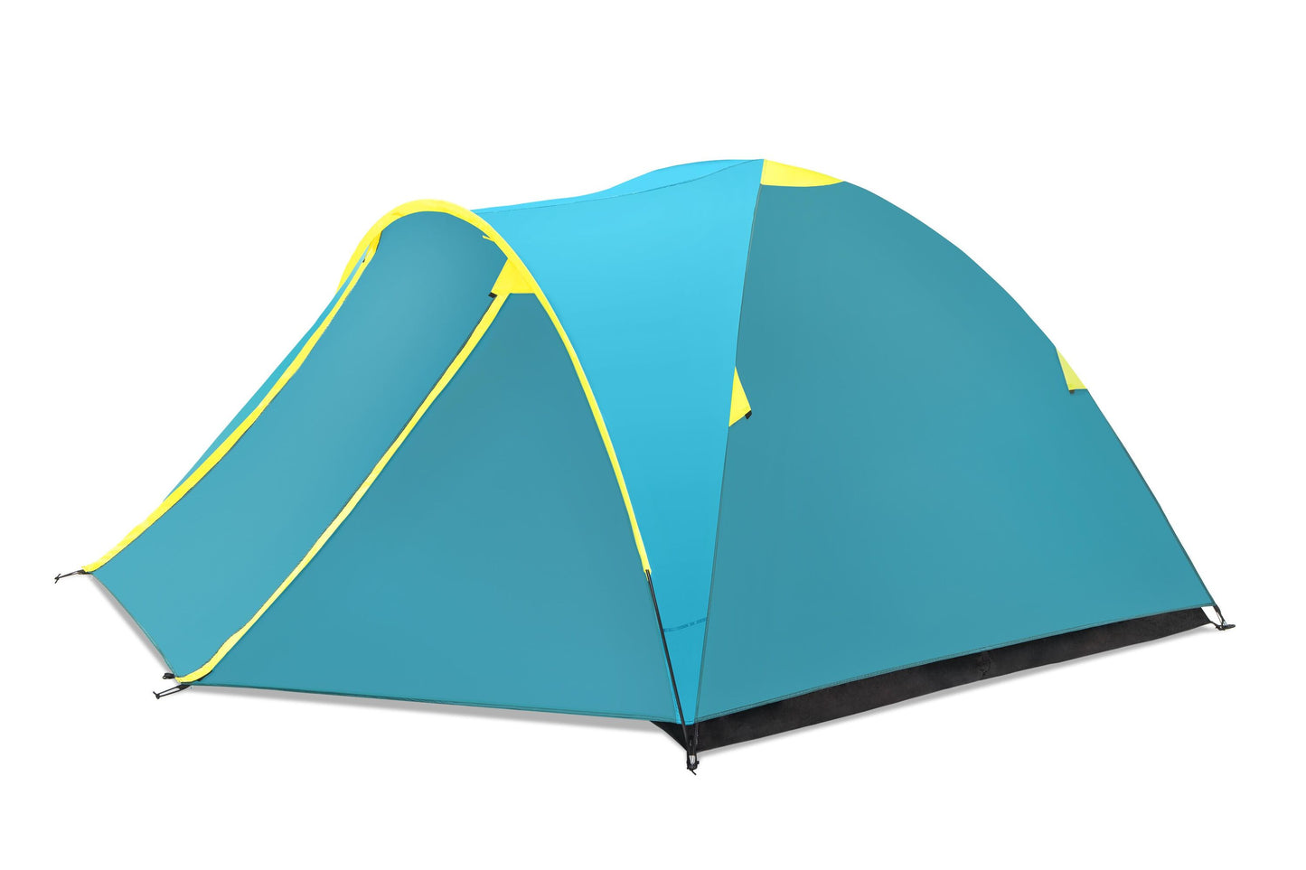 Bestway (2.10m+1.00m) x 2.40m x 1.30m activeridge 4 tent (tent, carry bag, fifteen pegs, two layers, 600mmh20)
