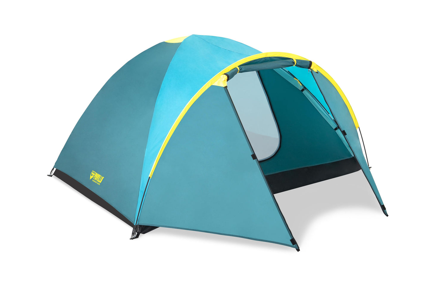 Bestway (2.10m+1.00m) x 2.40m x 1.30m activeridge 4 tent (tent, carry bag, fifteen pegs, two layers, 600mmh20)